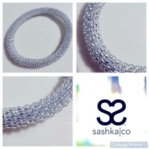 Sashka Co. Silver Beaded Bracelet